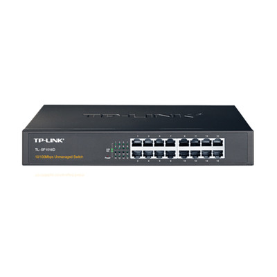 TP-LINK TL-SF1016D百兆16口交换机模块工业级机架式以太网络监控 - 360购物