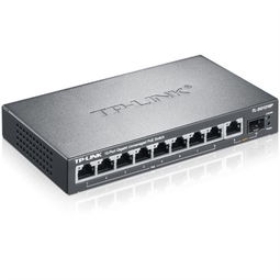 TP-Link TL-SG1210P 八口千兆PoE工业级监控汇聚神器